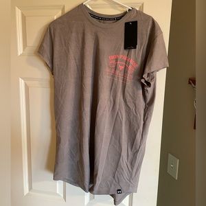 Under Armour Project Rock cap sleeve workout tee, brand new with tags